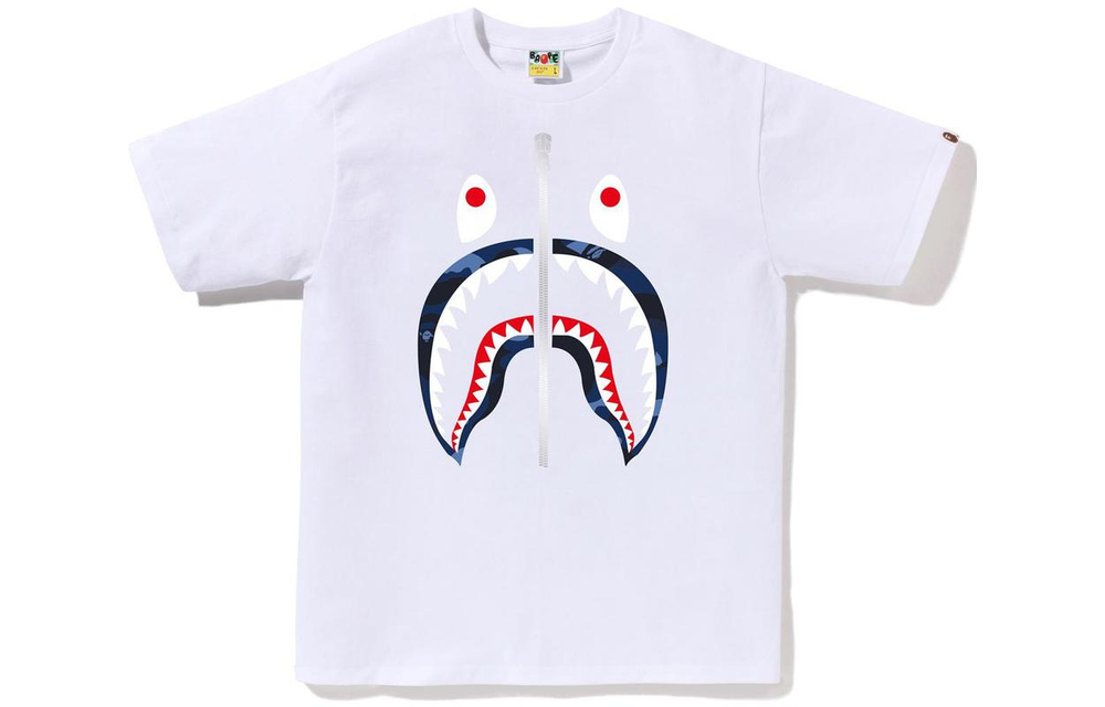 A Bathing Ape Bathing Ape The City Camo Shark Футболка