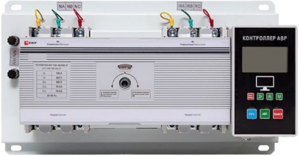 Автоматический ввод резерва EKF ats-tsm-100A-3p-pro