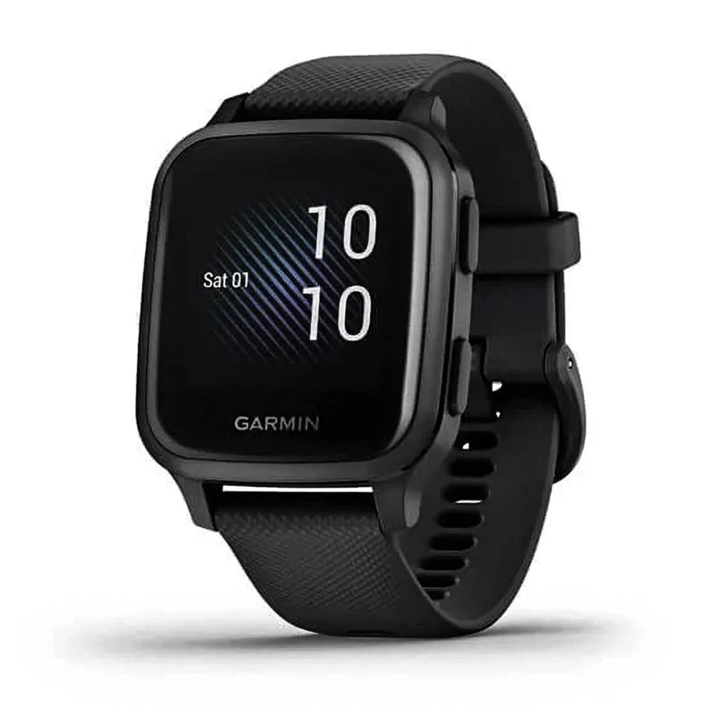 Смарт-часы Garmin Venu Sq Music Edition черный с серым алюминиевым безелем 010-02426-10