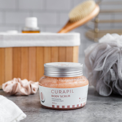 Curapil Intensive Skin Care Body Scrub - сахарный скраб для тела с аргановым маслом /   200  g  / GTIN 8594184520321