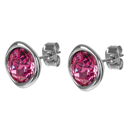 Серьги пусеты Fiore Luna Rose A1909.M7 R/S