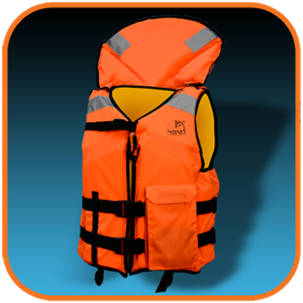 Жилет спасательный Круиз, размер XXL (116-120), оранжевый