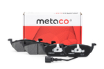Комплект передних тормозных колодок Metaco 3000-007 (Skoda Octavia (A5 1Z-) (2004-2013), VW Jetta (2011&gt;))