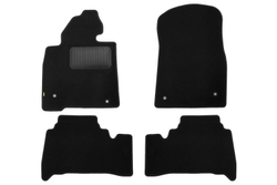 Коврики в салон для TOYOTA Land Cruiser 200 2007-2012, 2012-2015, 2015-2021, внедорожник , 4 шт. (текстиль) KLEVER02481701210KH