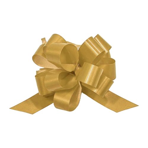 Бант Для Упаковки Подарка 1,8 Х 1,8 См (Золотой)