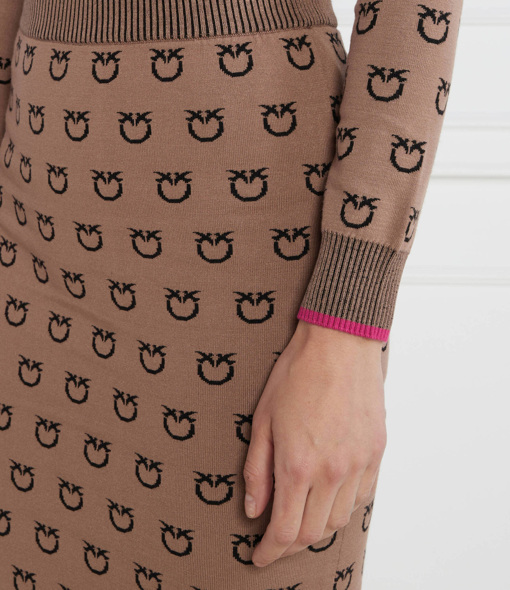 Юбка Pinko - коричневый(101565 A112)