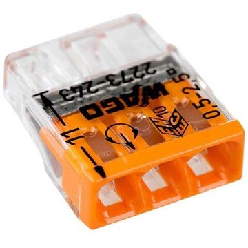 Клемма WAGO с пастой 2273-243 (в упак. 100шт)