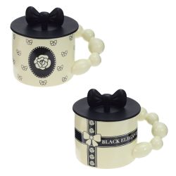 GAEM Кружка с крышкой, 400 мл, L14 W9,5 H10,5 см, 2в.