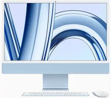 Apple iMac 24" Retina 4,5K, M3 2023 (8C CPU, 8C GPU), 8 ГБ, 256 ГБ SSD, голубой