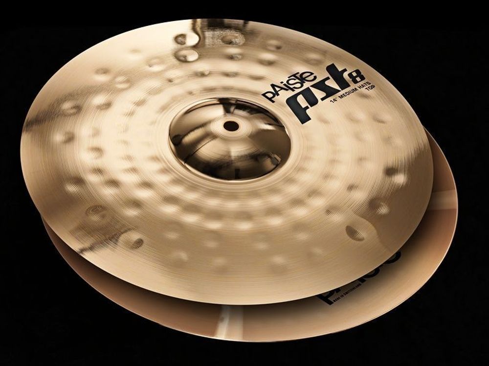 Тарелка Hi-Hat (Пара) Paiste 14&quot; Pst8 Medium Hats