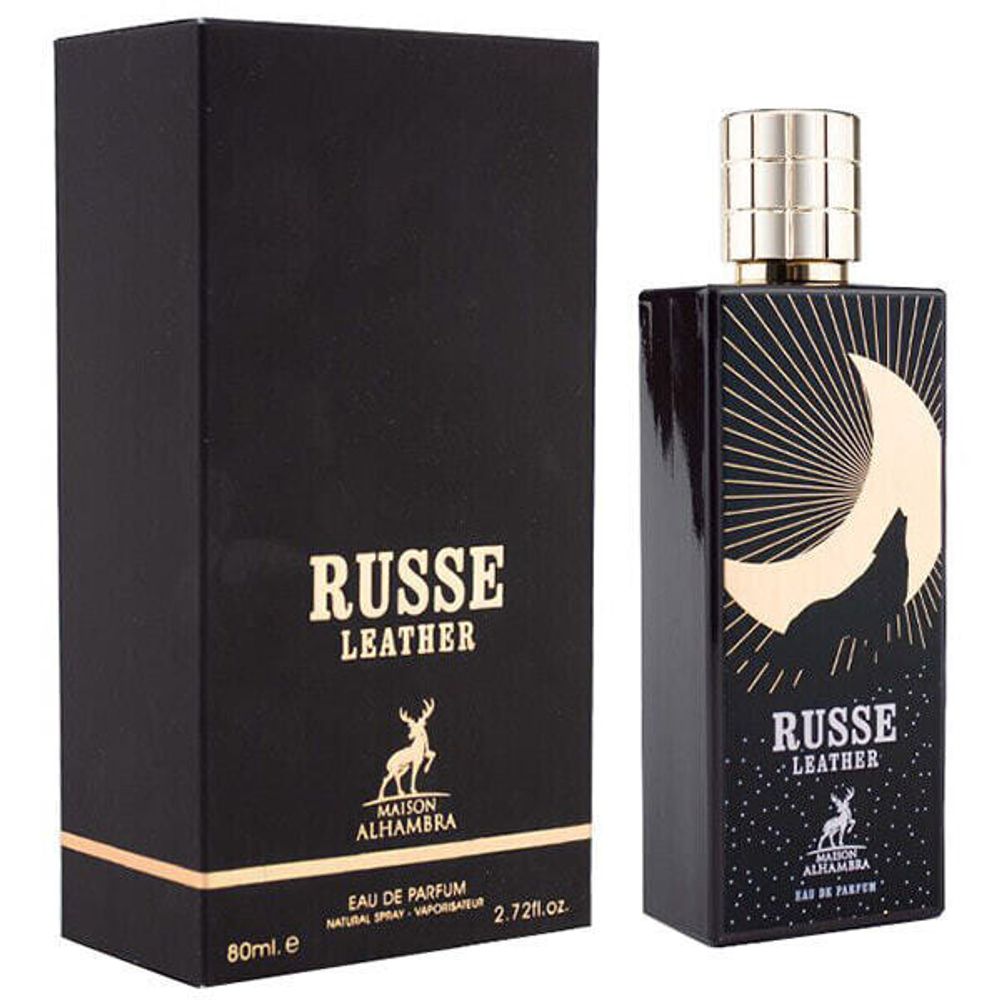 Древесно-мусковая парфюмерная вода Alhambra Russe Leather EDP 80 мл
