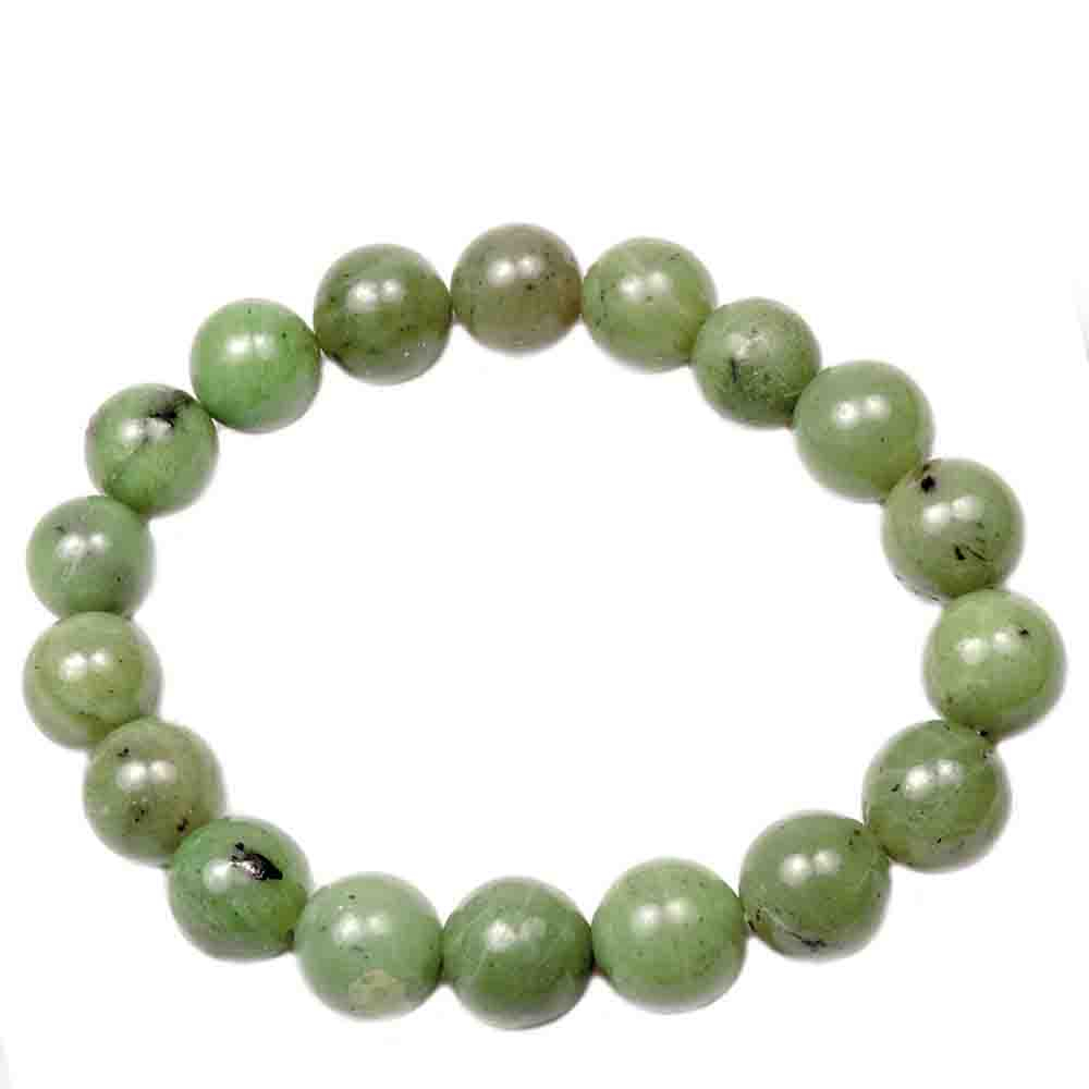 Браслет "Келли 10" змеевик (Перу)