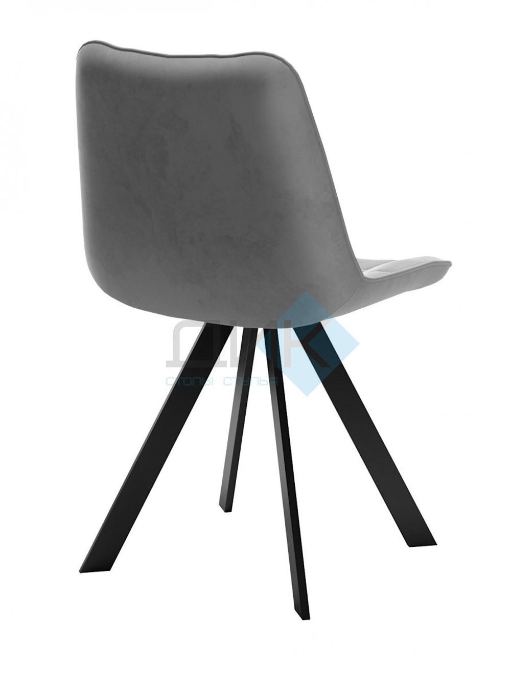 Стул DikLine 229 поворотный опоры чёрные