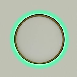 Citilux ETALON CL750321R LED RGB Светильник с пультом Чёрный+Золото