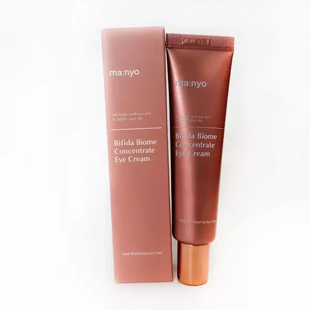 MANYO FACTORY Корейский многофункциональный крем для области вокруг глаз Bifida Biome Concentrate Eye Cream, 30ml