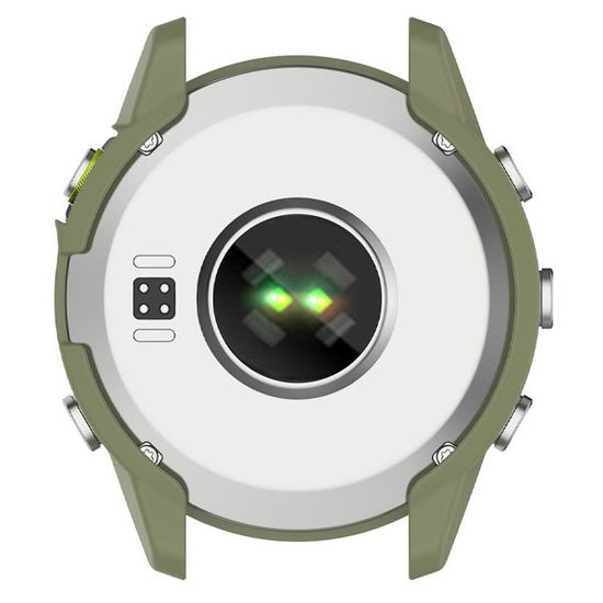 Защитный бампер чехол для часов Garmin MARQ Gen 2 Adventurer Athlete Aviator Captain Golfer материал TPU (Хаки)