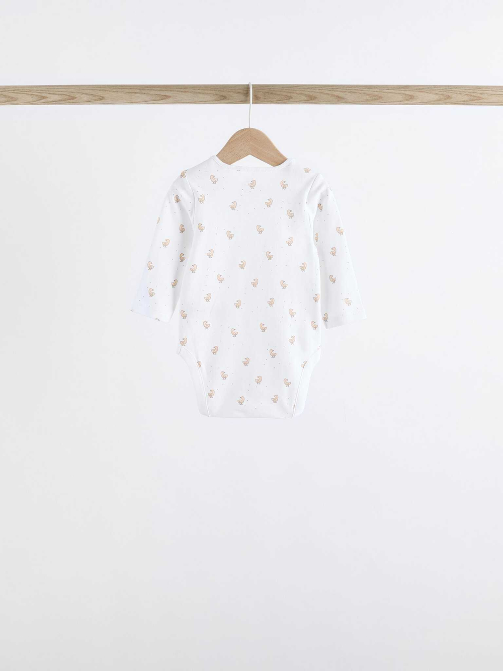 Боди с длинным рукавом для малышей Next K79-876, 5 шт., Белый