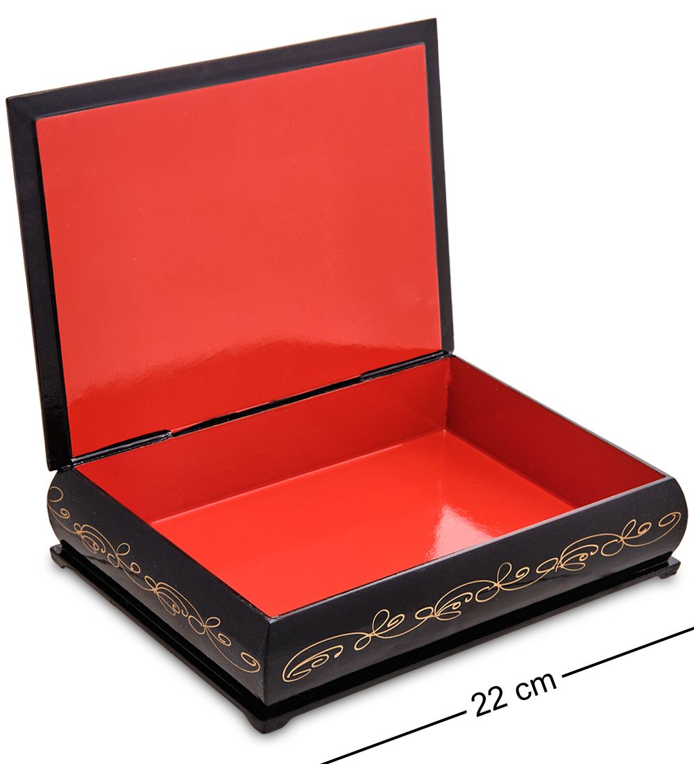 Народные промыслы ШК-11/ 9-L Шкатулка в технике декупаж (16х22х5)