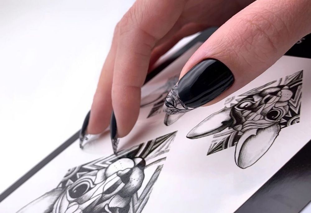 стемпинг френч