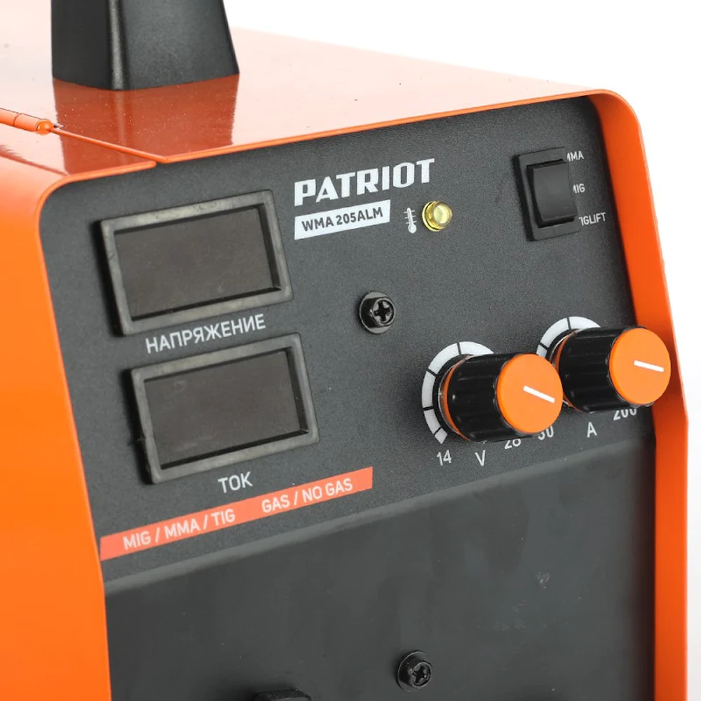 PATRIOT WMA 205ALM MIG/MAG/MMA инверторный сварочный полуавтомат 605301865