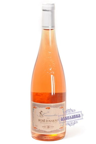 Вино Розе де Аанжу розовое полусухое 0,75л 11%