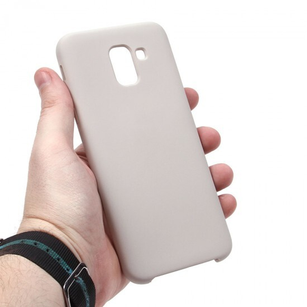 Панель Soft Touch для Samsung Galaxy J6 (2018), 007001 Черный