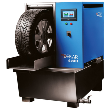 Мойка колес Dekar 4х4H (сенсорный дисплей, подогрев воды)