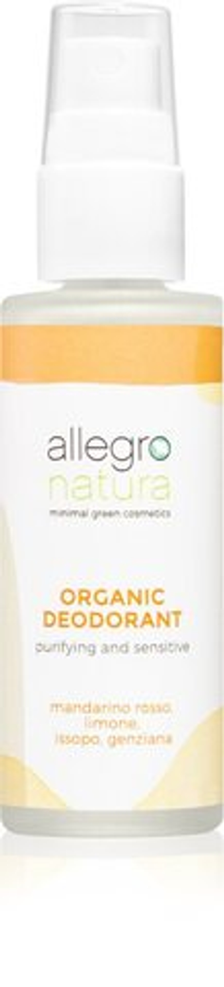 Allegro Natura Organic - спрей дезодорант /   30  ml  / GTIN 8033576687629