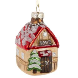 GAEM Украшение новогоднее "Домик", L5 W5 H10,5 см