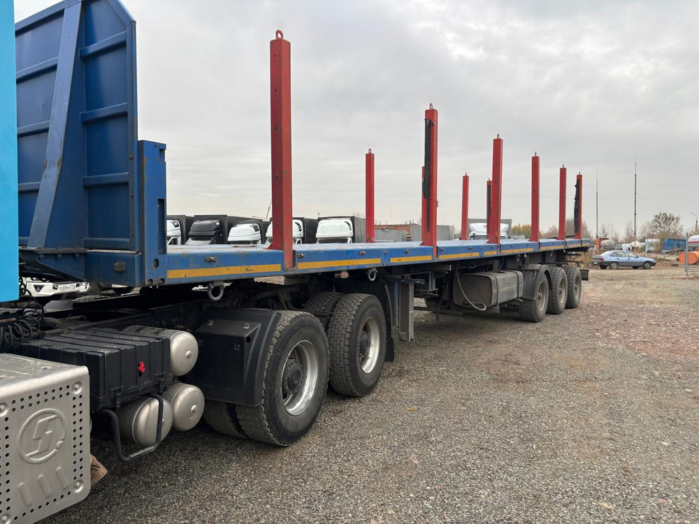 ЧМЗАП 9906* Полуприцеп тяжеловоз 3 оси 99064H-04 (Не раздвижной)
