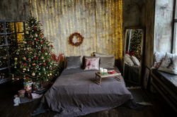 Ель искусственная литая с шишками Лесная Фея