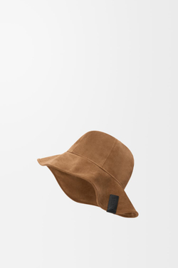 Loewe Шляпа из замши, коричневый