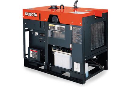 Дизельный генератор Kubota J320 трехфазный - [ДГУ 16 кВт / 380V] эл. старт