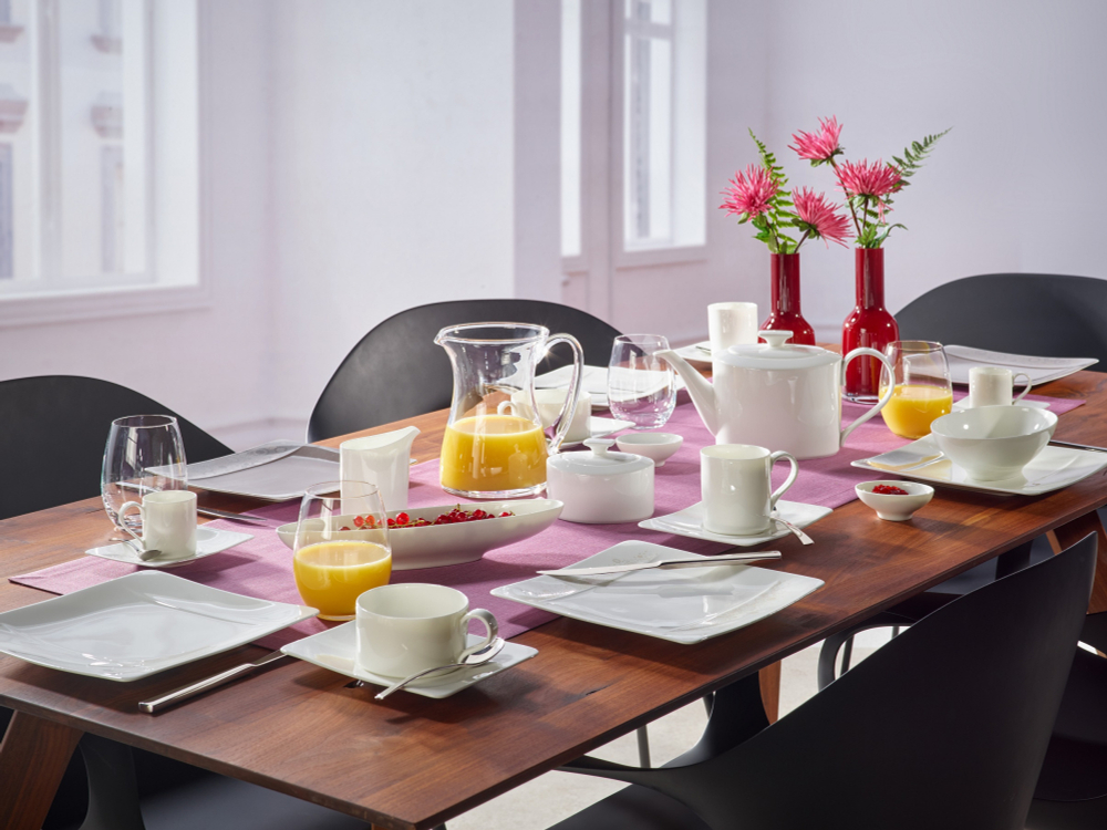 Villeroy & Boch Чашка с блюдцем Modern Grace 80 мл для эспрессо 1045101420+1045101430