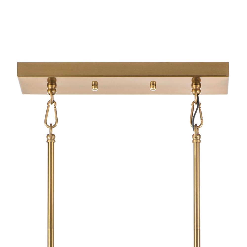 815083 Люстра CROCO 8х40W E14 ЛАТУНЬ