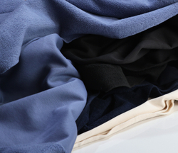 ПЫЛЬНО-СИНИЙ - Футер БАРАШЕК, пенье (КРВ605 Елена)