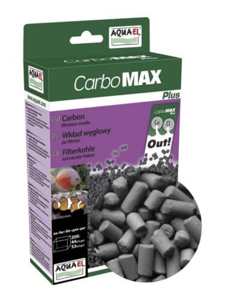 Наполн.фильтра (Aqua El) CarboMax Plus, 1000мл уголь активир.