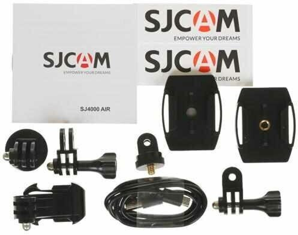 Экшн-камера SJCAM SJ4000 Air, 12МП, 900 мА·ч, черный