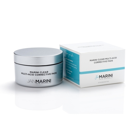 Jan Marini MARINI CLEAR MULTI-ACID CORRECTIVE PADS Корректирующие мультикислотные пилинг-диски. Объем: 30 мл