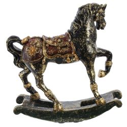 GAEM Фигурка декоративная "Лошадка-качалка", L16 W5,5 H16,5 см