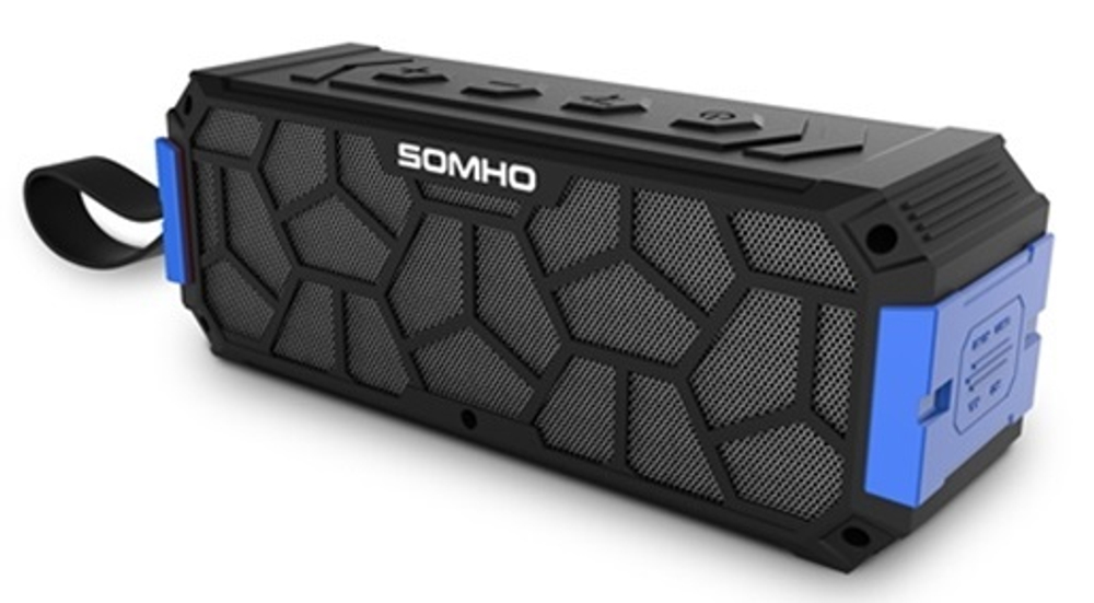 Колонка Bluetooth SOMHO S308 Black-Blue