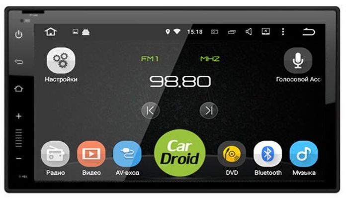 2DIN магнитола (экран 7") - Airok RD-1005D на Android 9