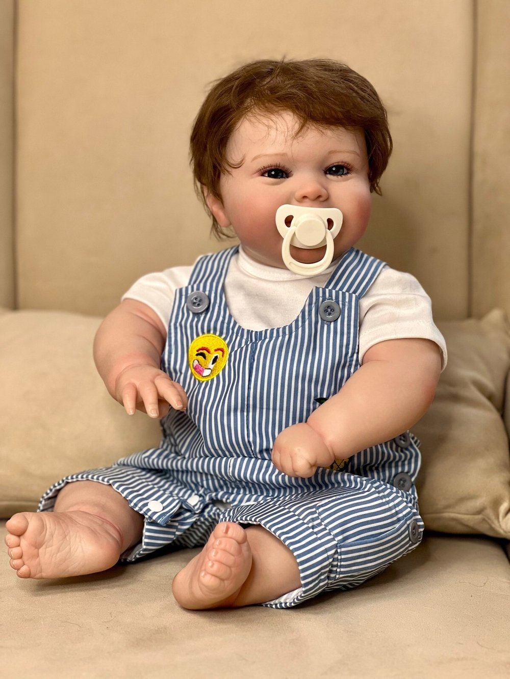 Кукла Реборн виниловая 50см в пакете (FA-245)