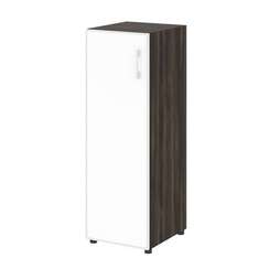 Yalta Шкаф узкий LT.SU-2.4 R (L) white Дуб Мали/Стекло White 400*450*1195