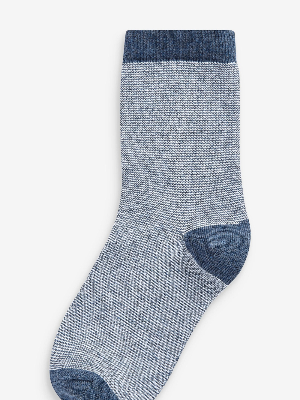 Носки хлопковые для мальчика Next 259-751, 7 шт., Синий, Серый