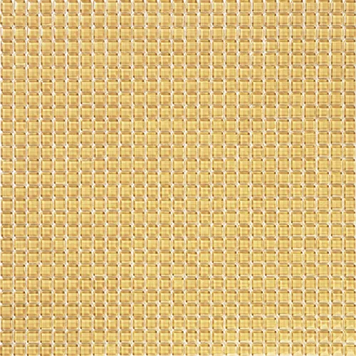 VPC-163 Beige Стеклянная мозаичная плитка чип 10 мм Vidromar Pure color желтый светлый квадрат глянцевый