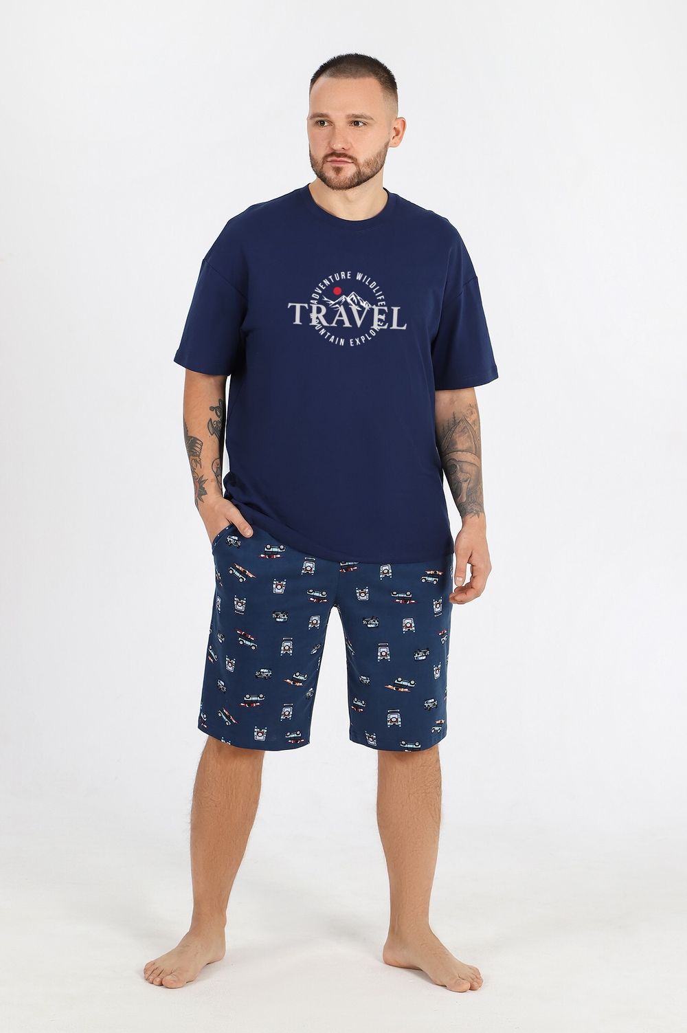 Костюм мужской Тревел-3 Виотекс ТЁМНО-СИНИЙ