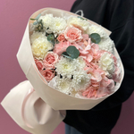 Букет "Сердце в лепестках" #35