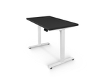 Регулируемый компьютерный стол Bazalt с регулировкой по высоте — столешница МДФ Черный