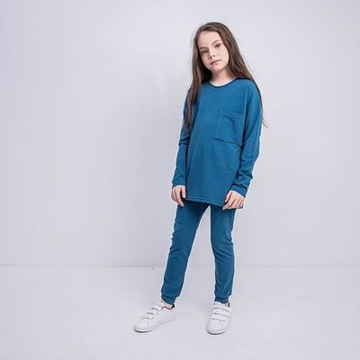 Basic long-sleeved T-shirt - Arctic